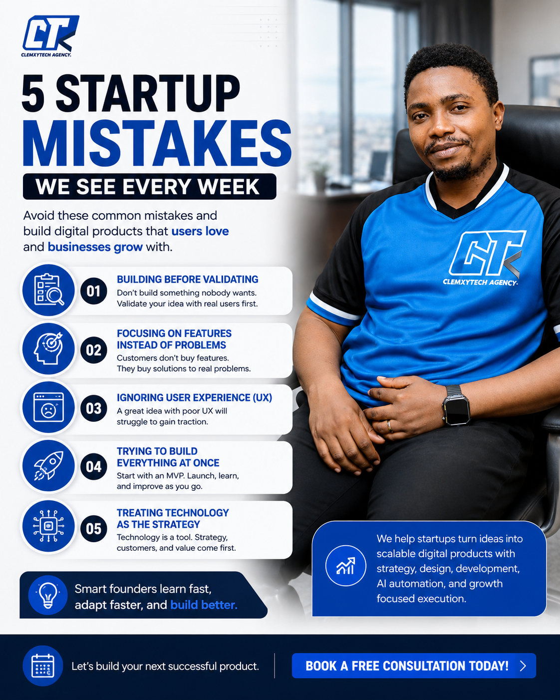 Startup Mistakes We See Every Week